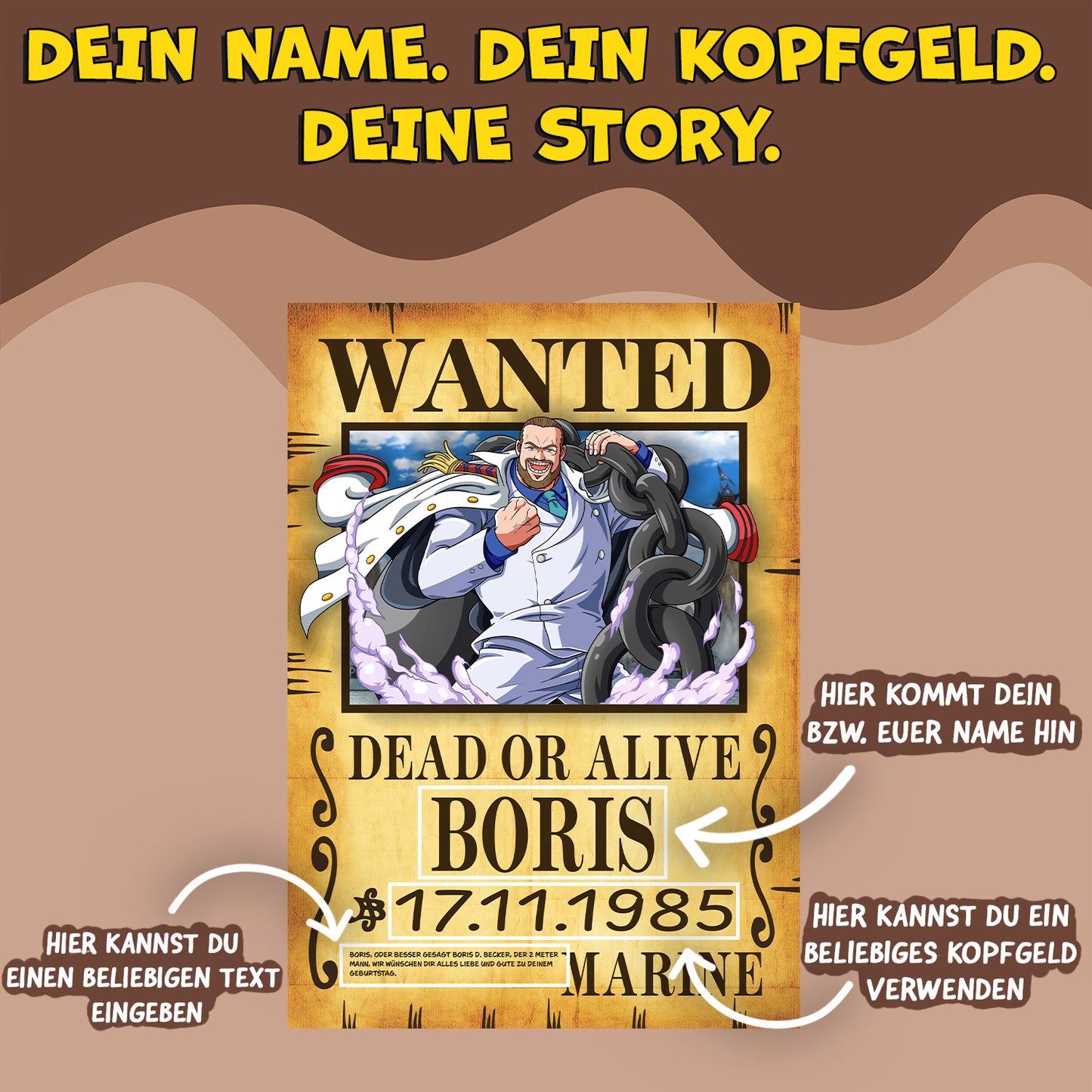 One Piece Wanted Style